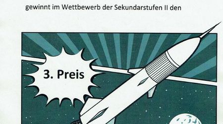 Urkunde für den 3. Platz von Klaus Torben Ulm, Jeremy Reimers, Justus Gleitzmann