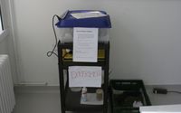 Der Ei-Inkubator aus dem SFZ Dithmarschen Süd
