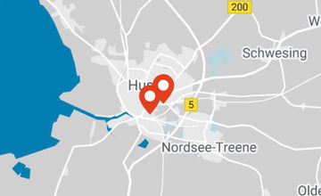 Standort der Schülerforschungszentren in Husum